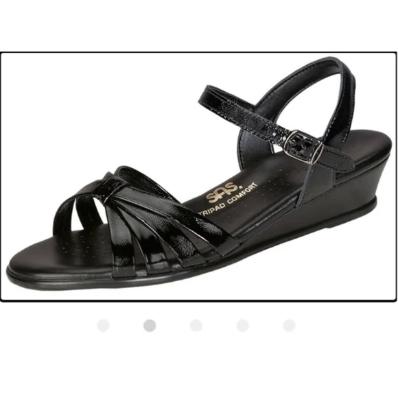 EUC in Original Box Quarter Strap Wedge Sandal - Picture 3 of 11